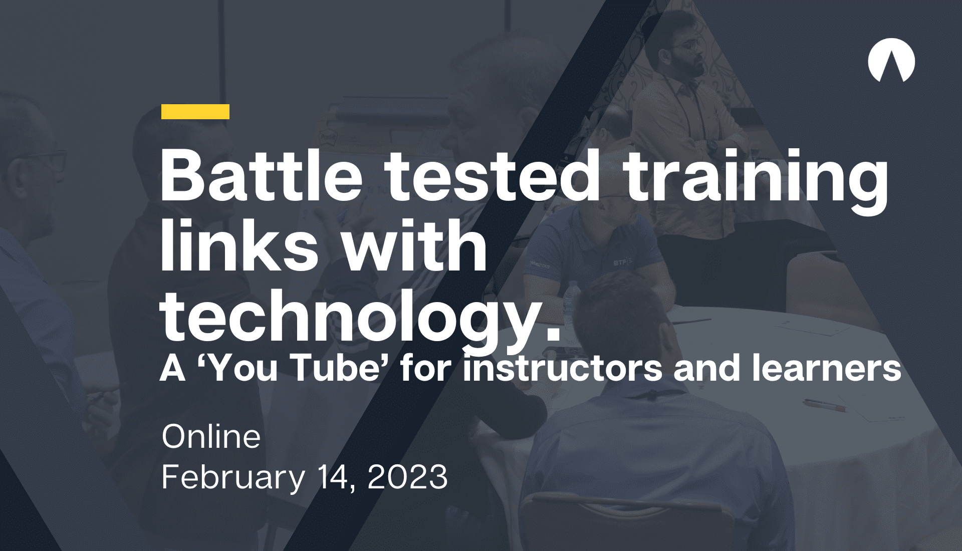 Battle tested training links with technology.